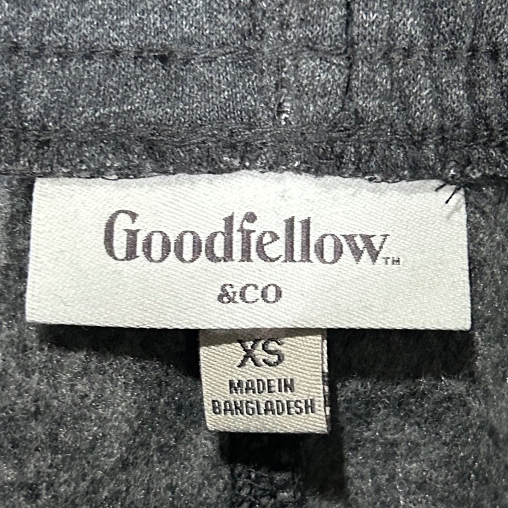 Goodfellow & Co‎ Mens Dark Gray Ultra Soft Fleece Cargo Jogger Pants Size XS NWT - Picture 8 of 11